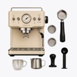 coffee maker warm white set
